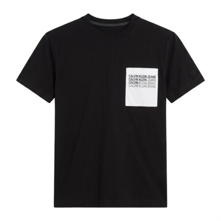 Playera negra Calvin Klein Shadow