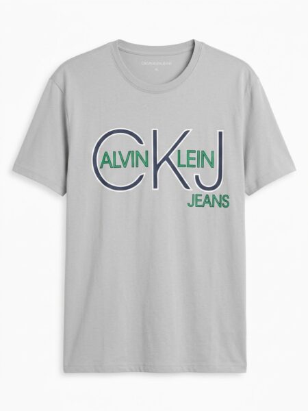 Playera Gris Calvin Klein Vintage