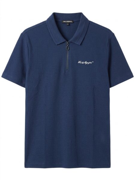 Playera Karl Lagerfeld Tipo polo cierre